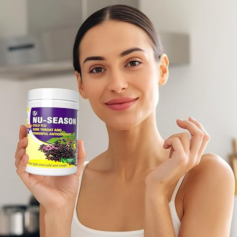 Unitech NU-Season | Suporte Imunológico | Vitamina C, Zinco, Equinácea | 100g - USK