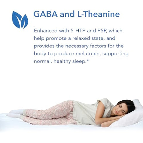 Zen Sleep – Suporte para um Sono Saudável, P5P, 5-HTP, GABA, L-Theanine, Equilíbrio do Sistema Nervoso, Cápsulas Vegetarianas – 60 Unidades - Allergy Research Group