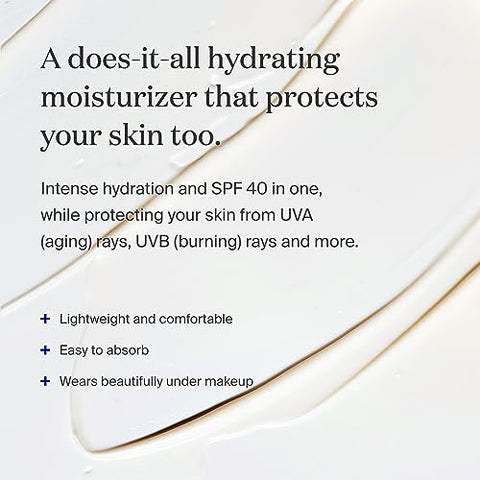 Superscreen – Hidratante Diário com Filtro Solar FPS 40 PA – 50 ml – Proteção contra Raios UV e Poluição - Supergoop!