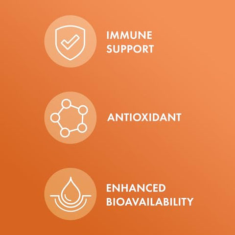 Vitamina C Lipossomal Líquida, 450 mL (3 Frascos), Antioxidante Potente e Nutriente Essencial, Não-OGM - Dr. Mercola