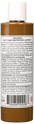 Maui Babe Tanning - Maui Babe Lotion Bronzeadora – Lotion Bronzeadora para uso externo 240ml com Rosto