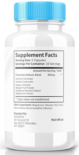 NutraRize - (2 Pacotes) Ketosyn Cleanse – Limpeza Avançada para uma Dieta Cetogênica | 60 cápsulas | Fórmula Poderosa | Acelera a Queima de Gordura | Resultados Rápidos