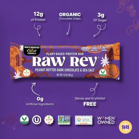 Raw Rev Glo - Manteiga de Amendoim com Chocolate Amargo – Delícia Saudável 100g