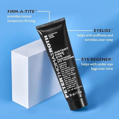 Instant FIRMx Redutor Temporário para os Olhos | Firmeza e Suavidade para Linhas Finas, 30 ml (Embalagem de 1) - Peter Thomas Roth