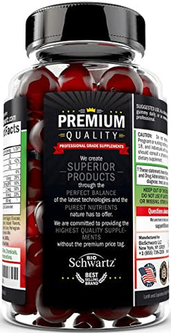 BioSchwartz - Gomas de Vinagre de Maçã para Emagrecimento – ACV com A Mãe para Mulheres  | 100g