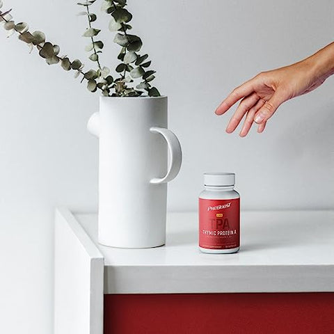 ProBoost - 4 Cápsulas de Proteína A (TPA) Thymic McG com Peptídeos de Colágeno – Natural, Regulação Imunológica e Saúde das Articulações – 30 Cápsulas, 4 McG TPA/Porção