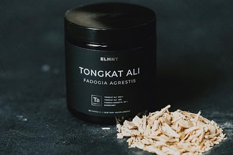 TERRA ELMNT - Tongkat Ali 200x Força 228.000mg p/ Homens c/ Extrato de Fadogia Agrestis 30x – 10% Eurycomanone – Potência Máxima Longjack Fadogia Agrestis Tongkat Ali – Crescimento Muscular
