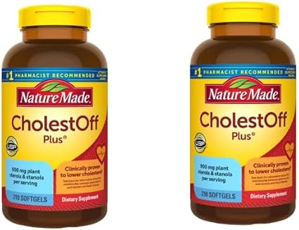 CholestOff Plus - Nature Made, 210 softgels – Ômega 3, 420 g
