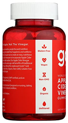 Nutrition: Gummies de Vinagre de Maçã – 60 Unidades, 60 Unidades - Goli