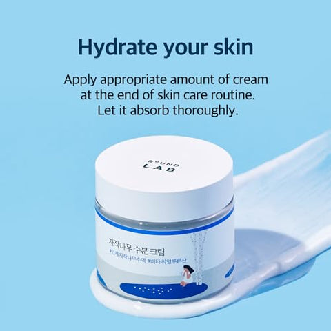 Creme Hidratante ROUND LAB Birch Juice 80ml / Ácido Hialurônico Vita, Preenchimento de Umidade, Creme Hidratante