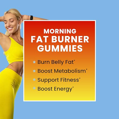 Nobi Nutrition - Gummies Queimadores de Gordura e Cápsulas Queimadoras Noturnas | Suporte 24/7 para Perda de Peso com Chá Verde | Marca: Fat Burn |