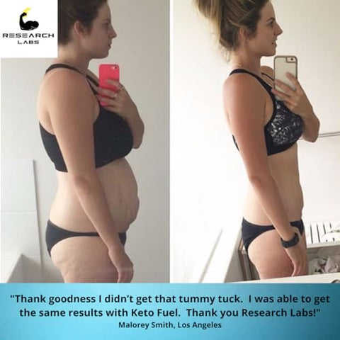 Research Labs - Pesquisa Labs 2 em 1 Pílulas Ad Keto Diet Detox Cleanse – Marca de Produto