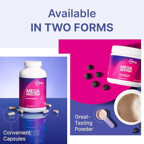 MegaMucosa – Pó para Revestimento do Intestino – Suplemento para a Saúde Intestinal - Microbiome Labs