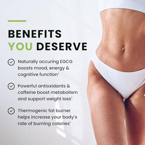 Nobi Nutrition - Pílulas de Emagrecimento com Chá Verde e Extrato de Café Verde | Queimador de Gordura Abdominal, Acelerador de Metabolismo