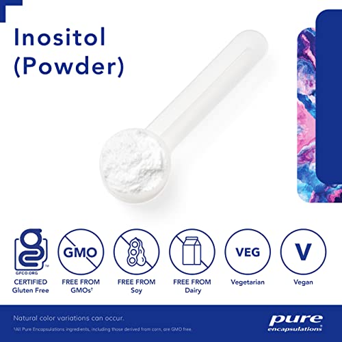 Inositol (Pó) – Suporte Energético e Sistema Nervoso | Marca Pure Encapsulations - Pure Encapsulations