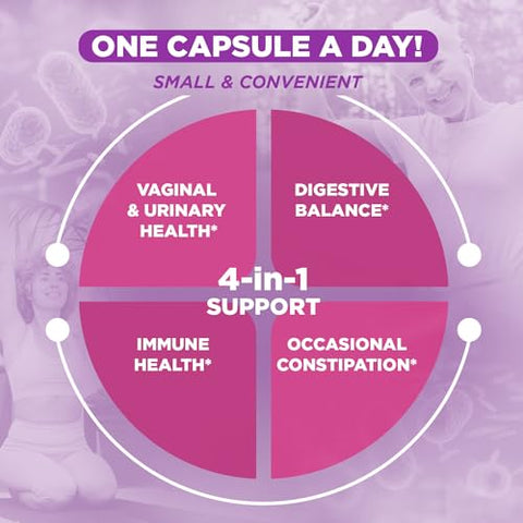 Vital Flora Mulheres Acima de 55 Probiótico Diário 60 Bilhões UFC, 60 Cepas Diversas, 7 Prebióticos Orgânicos, Suporte Imunológico Probióticos para Saúde Digestiva Estável – Marca Vital Planet - Vital Planet