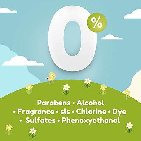 Yugi Baby Green - Baby Green Wipes Orgânicas Compostáveis e Biodegradáveis sem Fragrância – Pack de Viagem (12 Packs de 20) 240 para Pele Sensível
