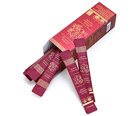 Pira Arucu - Gin The More – Extrato de Ginseng Vermelho Coreano – 30 Sachês – Ginseng Premium 6 Anos – Sem Conservantes – Sabor Agradável – Rico em Nutrientes