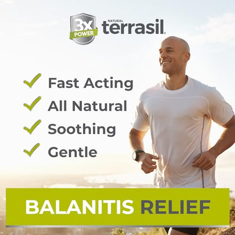 terrasil - Kit Terrasil para Tratamento de Balanite em Homens – Sabonete de Limpeza e Pomada Natural para Sintomas de Balanite: Coceira