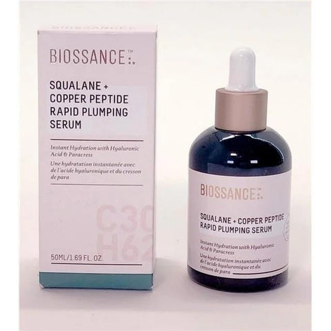 Generic - Sérum Hidratante Poderoso de Squalane Copper Peptide para Rosto – Aumenta o Colágeno e Firmeza – 50ml