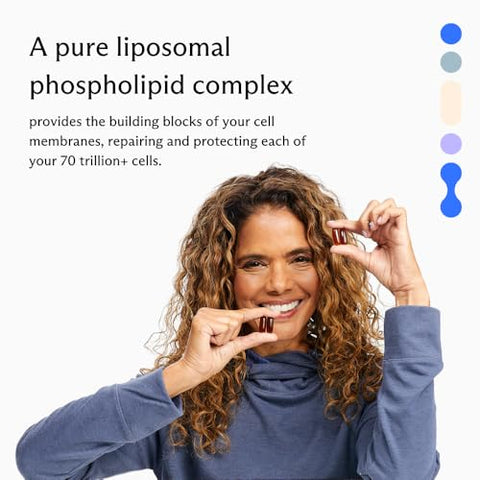 Phosphatidylcholine 60 Softgels – Potencializador Nootrópico para a Saúde Cerebral – Clareza Mental para Foco e Memória – Neuroproteção para Envelhecimento Saudável - BodyBio