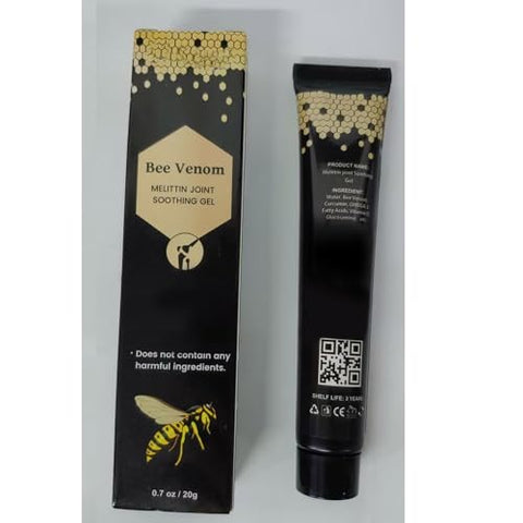 TPTAL - Gel Profissional de Veneno de Abelha da Nova Zelândia, Creme de Veneno de Abelha da Nova Zelândia, Gel Profissional de Própolis para Articulações, Alívio Suave para Pescoço, Cintura, Costas, Mãos, Pés e Pernas (3PCS)