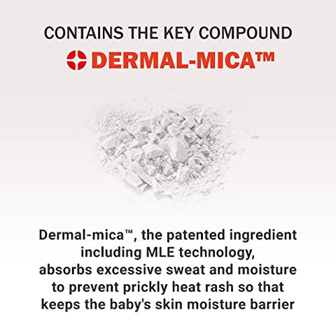 Derma Soothing Powder Pact 23g – Pó de Bebê sem Talco com Amido de Milho e Pantenol para Calmar a Irritação da Transpiração e Prevenir a Brotoeja - ATOPALM