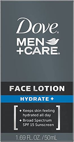 DOVE MEN + CARE - Dove Men Care Loção Facial Hidratante FPS 15 – 50ml (Pacote com 3 unidades)
