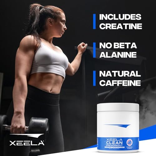 Pré-Treino Clean – Energia Explosiva para seus Treinos – 200g - XEELA