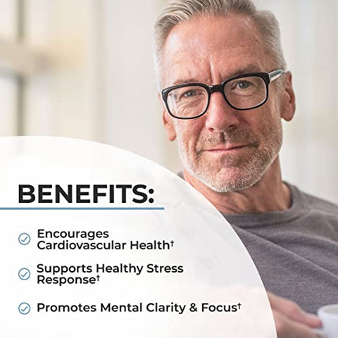 BioSchwartz - Multivitamínico Diário para Homens 50+ – Suporte à Saúde Cardíaca – com Zinco, Vitaminas A, B, C, D3, E – para Memória