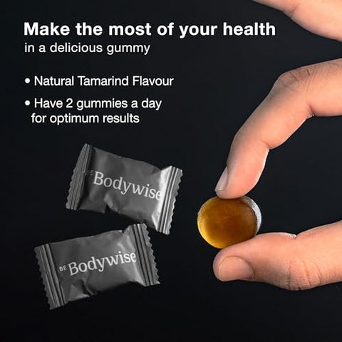 Gomas de Shilajit Puro do Himalaia | Embalagem Individual | Sem Açúcar Adicionado | KSM 66 Ashwagandha, Gokshura | Ácido Fúlvico, 85 Minerais Traços | Homens, Mulheres | Natural - Be Bodywise