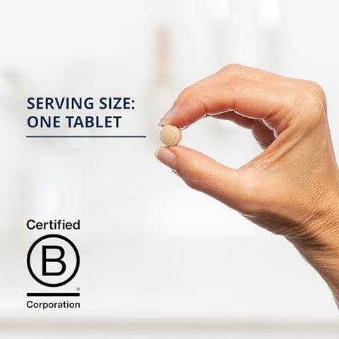 Hemagenics – Suplemento de Ferro – Não Causa Constipação – Vitamina B12, B6 – 60 cápsulas - Metagenics