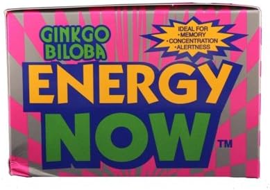 Kaxilu - Canero Energy Now Ginkgo Biloba Herbal Supplement – 72/3 Comprimidos – Energia Natural – Marca Canero