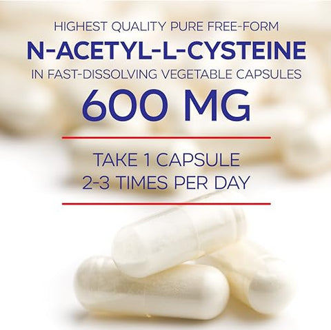 Nutrina - NAC 600 mg – Suporte Imunológico com NAC
