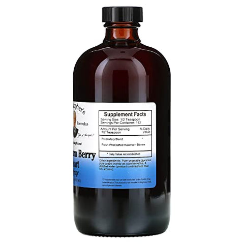 Christopher's Original Formulas - Christopher’s Original Formulas Xarope de Coração de Espinheiro Alvar 16 Oz (473 ml) – Fórmula Nutritiva