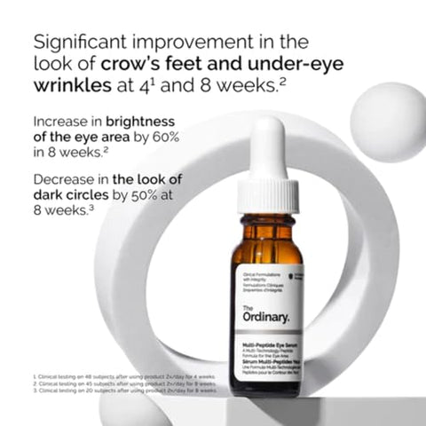 Serum para os Olhos Multi-Peptídeos 15 mL – Embalagem de 1 Unidade - THE ORDINARY