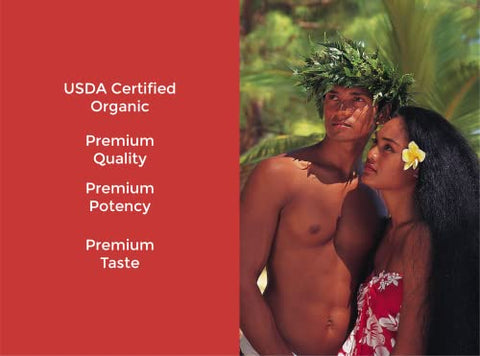 Suco de Noni Puro de Alta Potência Tahiti Trader com Blueberry – Original e Concentrado – 100% Fruta Noni – 500ml