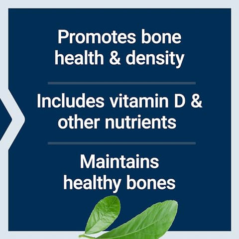 Bone Restore – Suplemento de Cálcio em Tabletes Mastigáveis para Saúde Óssea, Vitamina D, Minerais, Livre de Glúten, Não-OGM, 60 Tabletes - Life Extension