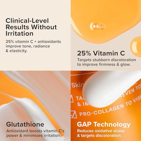Paula's Choice - Paula’s Choice Serum Vitamina C 25% com Glutationa – 30ml