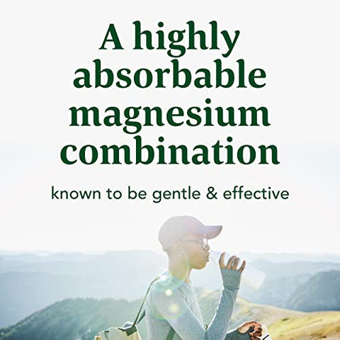Relax Calm Pó de Magnésio – Magnésio Glicinato Altamente Absorvível, Citrato de Magnésio | 100g - MegaFood