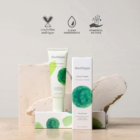 Creme Facial Mad Hippie – Hidratante Facial Antienvelhecimento 50g