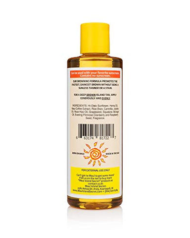 Fórmula de Bronzeamento Mais Escuro Maui Island Secret – 100g
