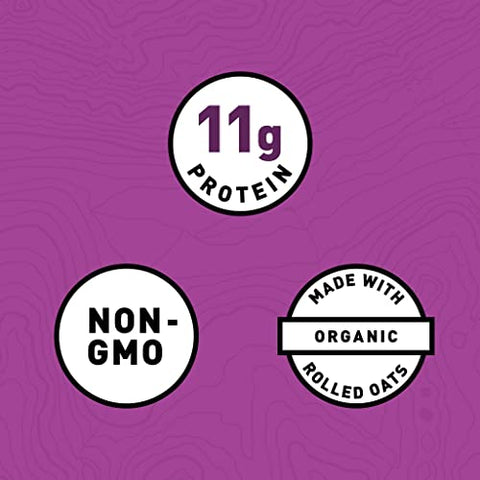 Clif Bar - Barras Energéticas CLIF – Chocolate Chip Peanut Crunch – Feitas com Aveia Orgânica – Alimento à Base de Plantas – Vegetariano – Kosher (Barras de Proteína de 2,4 Ounces, 12 Unidades)