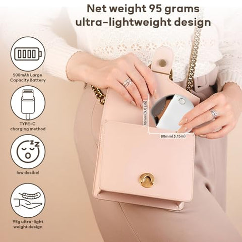 Loqumloi - Cortador de Unhas Elétrico Recarregável por USB, Automático com 2 Velocidades, Adequado para Bebês, Adultos e Idosos, Função de Armazenamento de Unhas