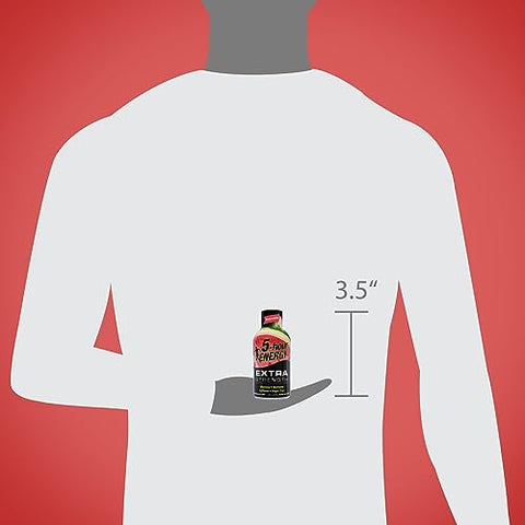 Shot Extra Strength Melancia 30 Pack – Energético de 5 horas com sabor de melancia, embalagem com 30 unidades - 5-hour ENERGY