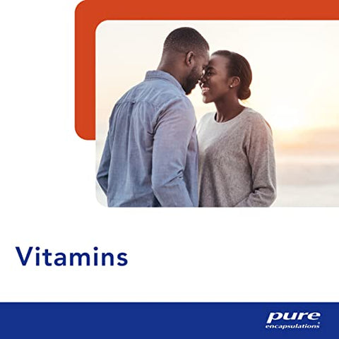 Vitamina D3 25 mcg (1.000 UI) Pure Encapsulations – Suplemento para Suporte Ósseo, Articular, Mamário, Cardíaco, Intestinal
