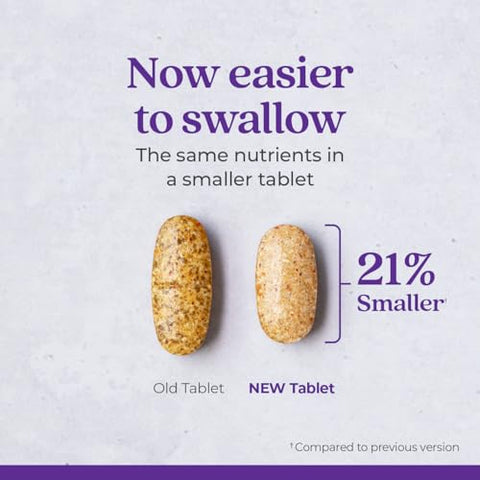 Multivitamínico Feminino 40+ para Energia, Envelhecimento Saudável e Suporte Imunológico com 20 Nutrientes — Every Woman’s One Daily 40, Suave no Estômago, 48 Comprimidos - New Chapter