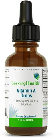 Gotas de Vitamina A Seeking Health – Olhos | 30ml