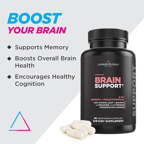 Livingood Daily - Suplementos Diários Livingood para Memória – Potencialize seu Cérebro