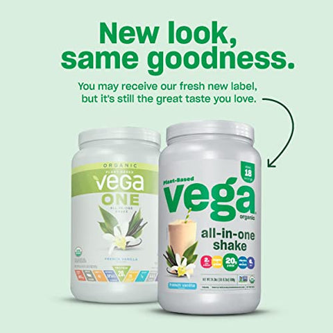Organic – Proteína Vegana em Pó, Chocolate – Ingredientes Superfood, Vitaminas para Suporte Imunológico, Amigável para Keto, Proteína de Ervilha para Mulheres - Vega